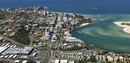 Caloundra CBD and Pumicestone Passage - QLD T (PBH4 00 16786)